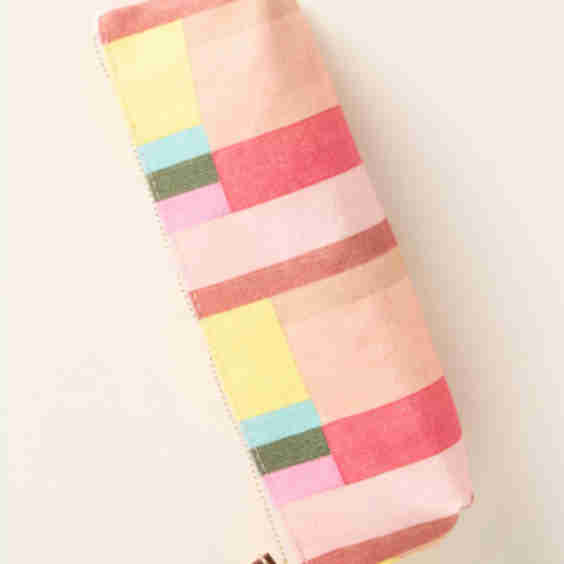 Cotton Canvas Pencil Pouch