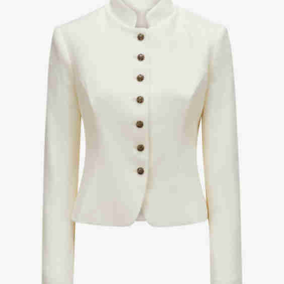Valentina Traditional Blazer Made from a Wool-Silk Blend