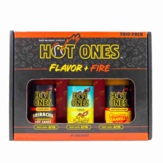 Flavor + Fire Hot Sauce Trio Pack Gift Set