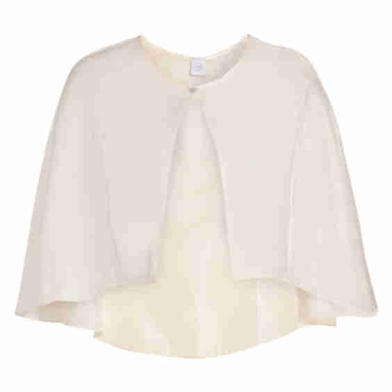 Satin Short Cape