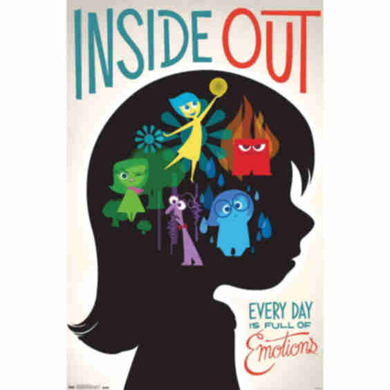 34" x 22" Disney Pixar Inside Out Premium Poster