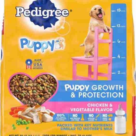 Puppy Growth & Protection Chicken & Vegetable Flavor Dry Dog Food