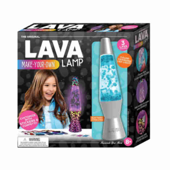 Lava Labs MYO Lava Lamp: Craft Kit for 8-11 Year Old Girls