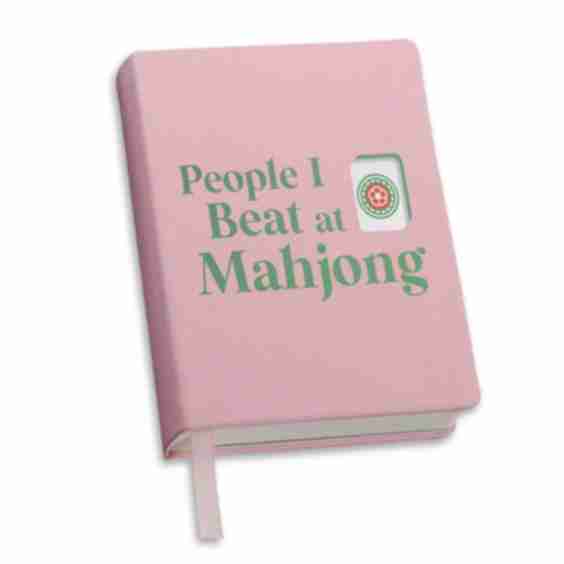 "People I Beat at Mahjong" Journal 