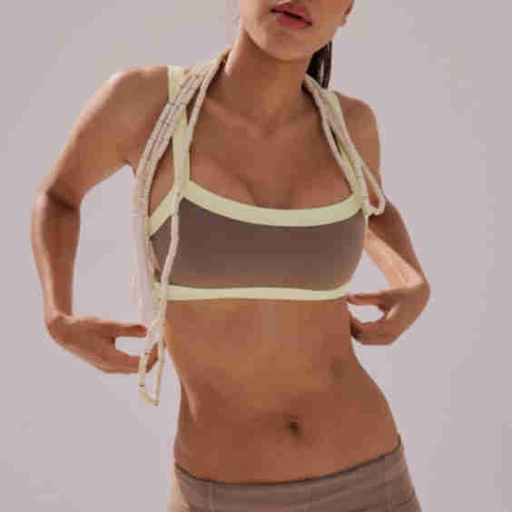 Colorblock Mini Bra