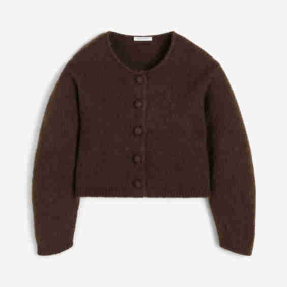 Zharea Wool-Blend Cardigan