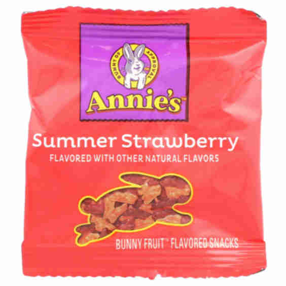 Organic Bunny Fruit Snacks Summer Strawberry