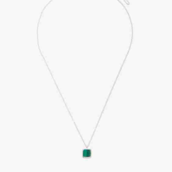 Malachite Pendant Necklace
