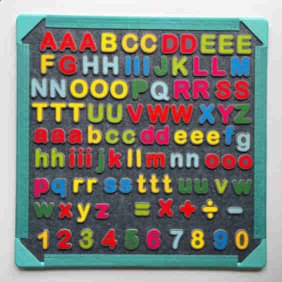 Letters & Numbers Pack (107 pcs)