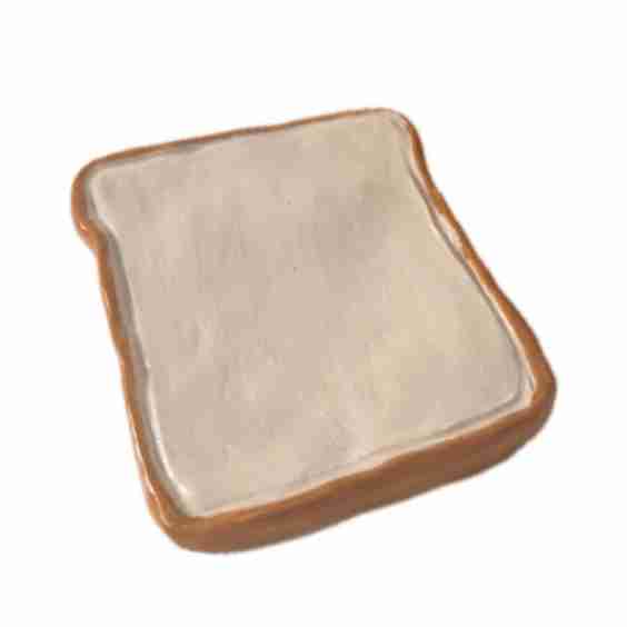 Bread Toast Plate for Butter