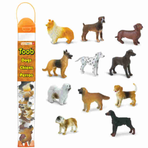 Mini Dog Figurines TOOB