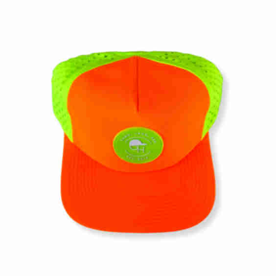 Color Block Neon Spotfast Active Trucker