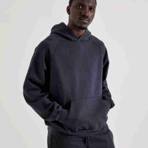 Mens Mnml Heavy Everyday Fleece Hoodie