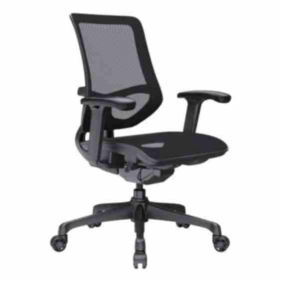  1000 Series Ergonomic Mesh/Mesh Mid-Back Task Office Chair, Bifma Compliant