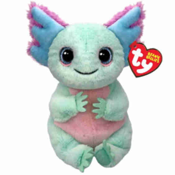 Beanie Bellies Alex Pastel Axolotl