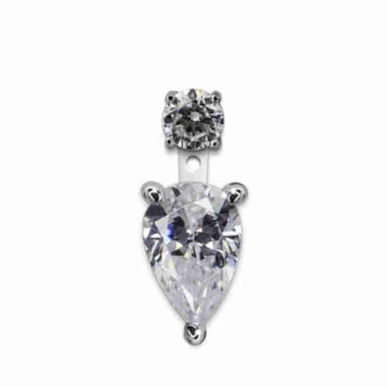 Front Row Ear Jacket Earrings