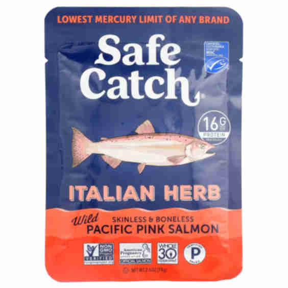 Wild Pacific Salmon, Italian Herb, 74 g