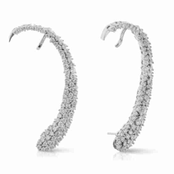 Amara Arc - Cubic Zirconia Ear Cuffs