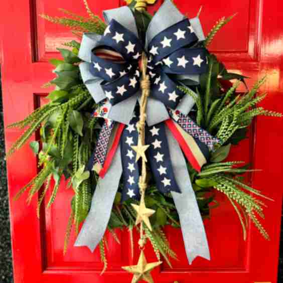 Stars Stripes Wreath