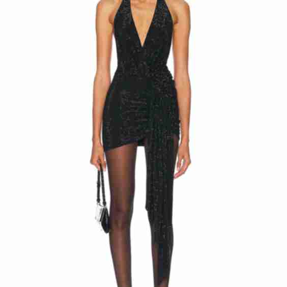 Macro Crystal Mini Dress