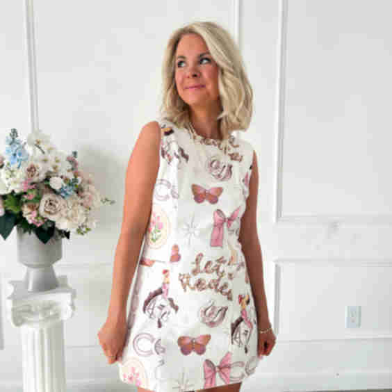 Spur of The Moment Rodeo Printed Mini Dress