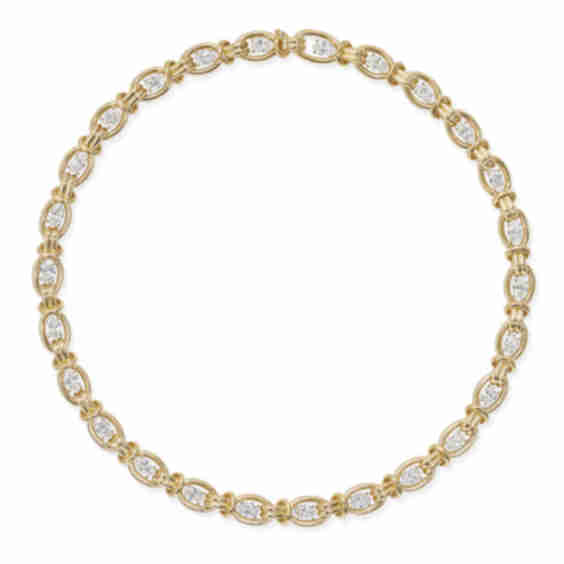 Rocky Necklace Oval Cut