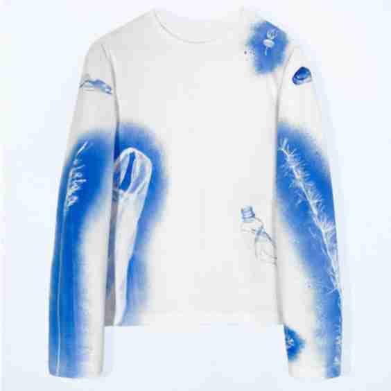 Seaside Imprinted Longsleeve Top