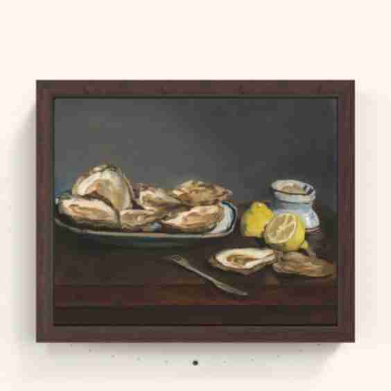 Oysters Print, 1862