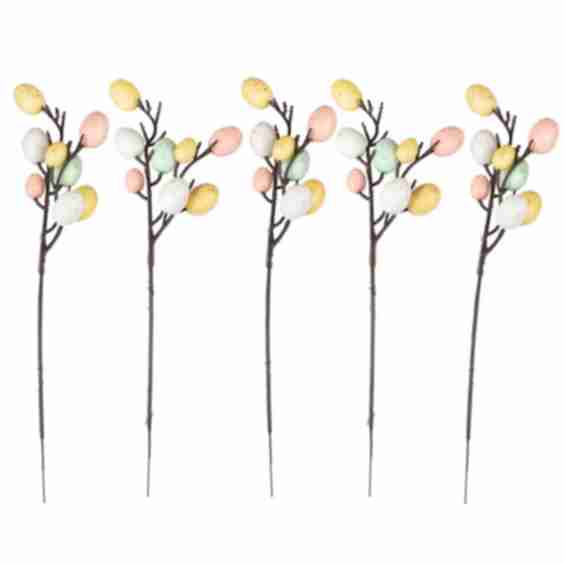 Easter Stems Egg Decoration