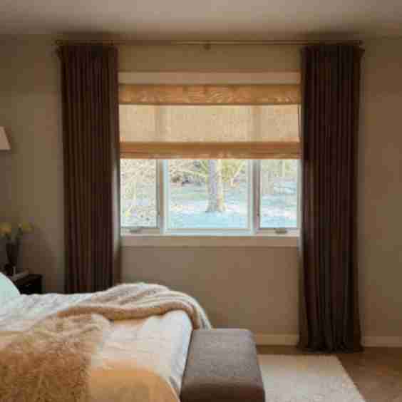 Natural Rattan Bamboo Woven Wood Shades