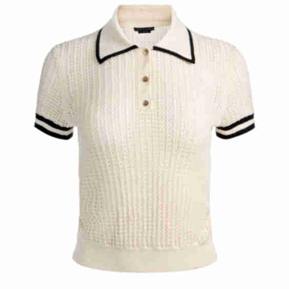 Martha Pointelle Polo