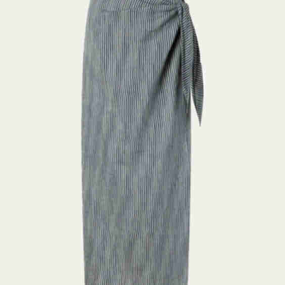 The Sarong Skirt in Gradient Stripe