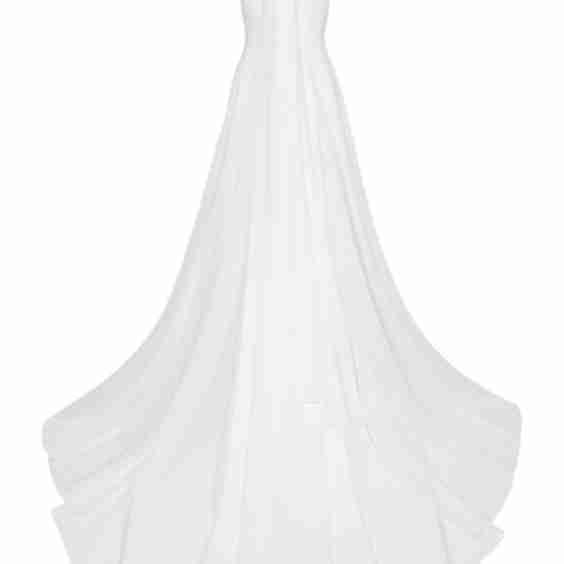 Froya Bridal Maxi Dress with Train