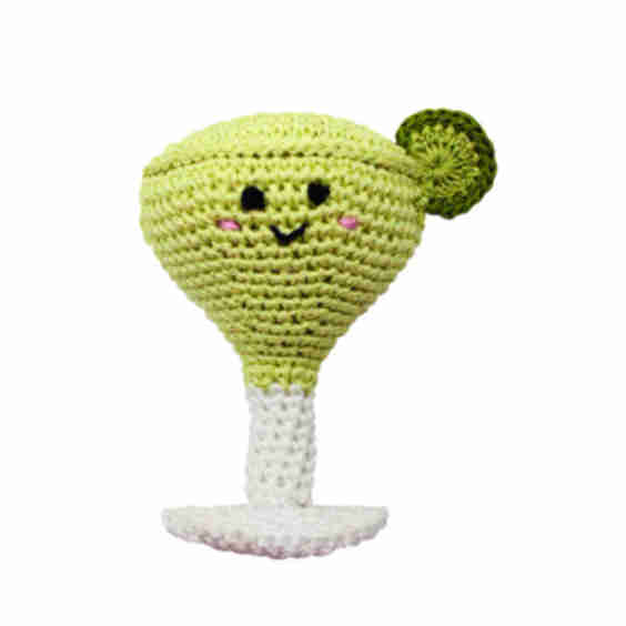 Mary The Margarita Organic Cotton Knit Dog Toy