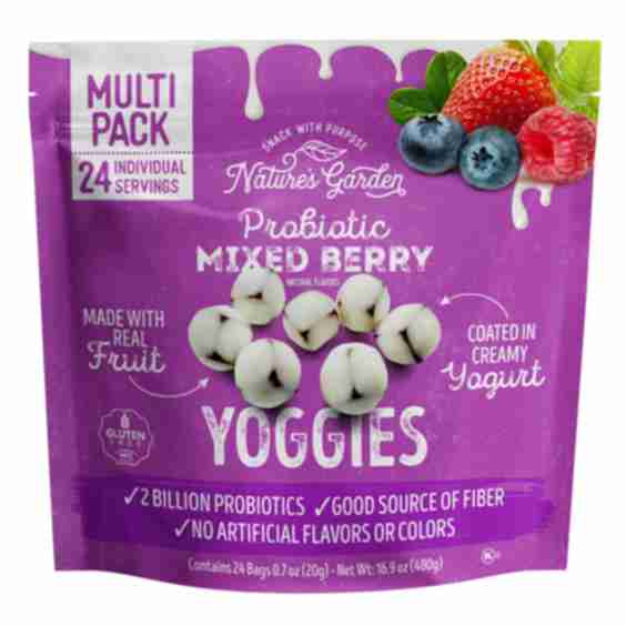 Probiotic Mixed Berry Yoggies 0.7 oz., 24 pk.