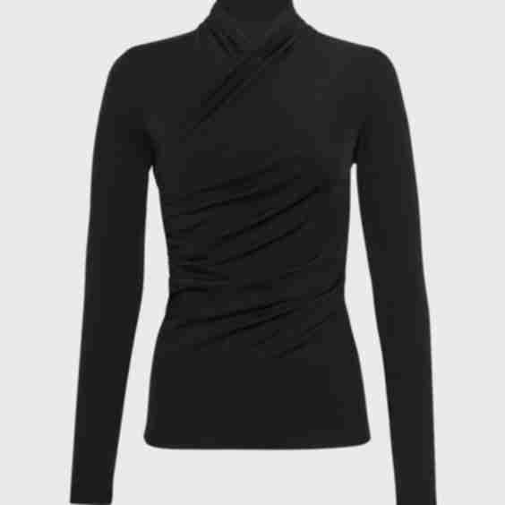 Nomi Sculpted Wrap Top