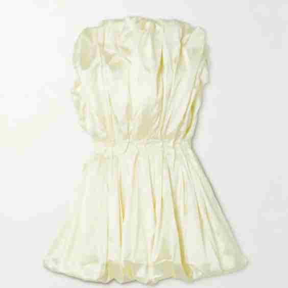 Raynara Strapless Satin Top