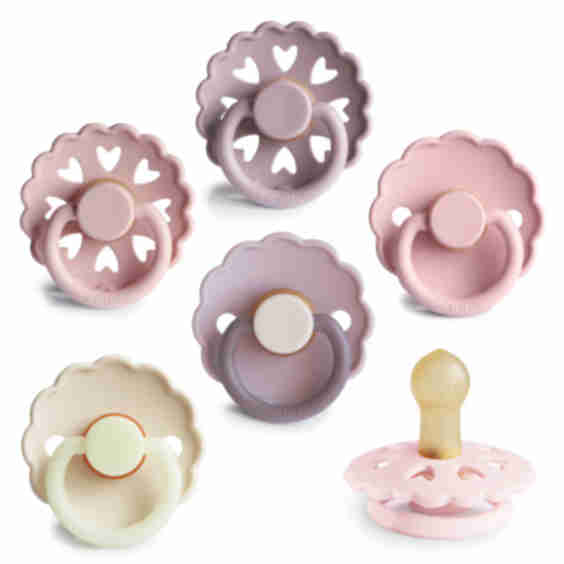6-Pack Pacifiers - Latex
