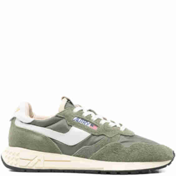 Reelwind Low Sneakers in Suede and Nylon