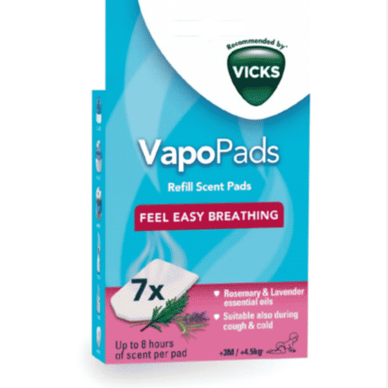 Vapopads Refill Scent Pads-Rosemary And Lavender X7