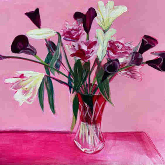 January Flowers Wall Art