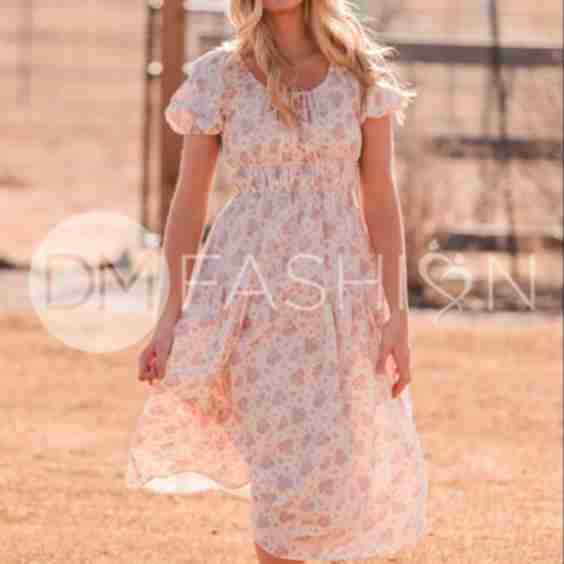Clementine Chateau Floral Dress