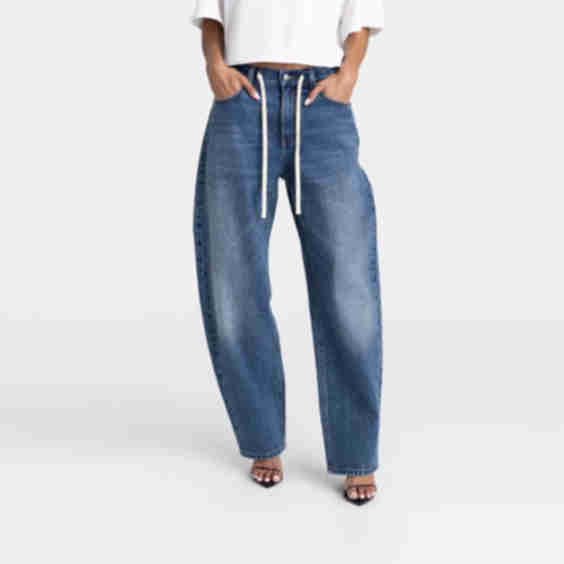 Mid-Rise Barrel Leg 'The Lynnox Jean' 