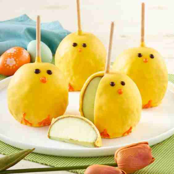 Chick Caramel Apples