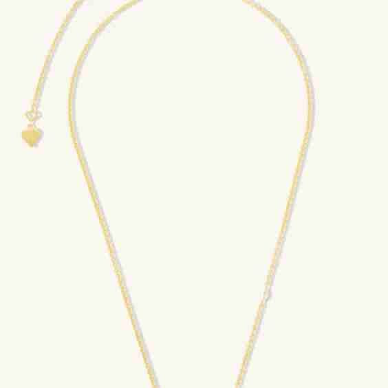 Baguette Pave Necklace