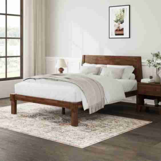 Kana Japanese Joinery Bed (Oak)