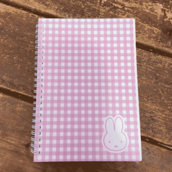 Jcs X Rr Gingham Spiral Notebook