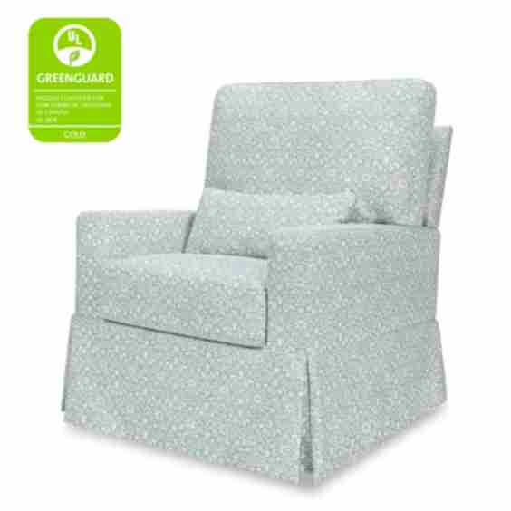 Morris & Co. x Namesake Crawford Pillowback Comfort Swivel Glider