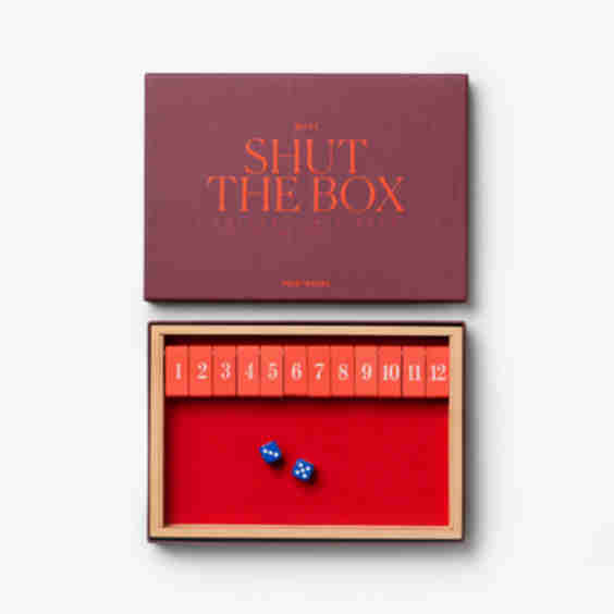 Shut the Box, Classic Board Game