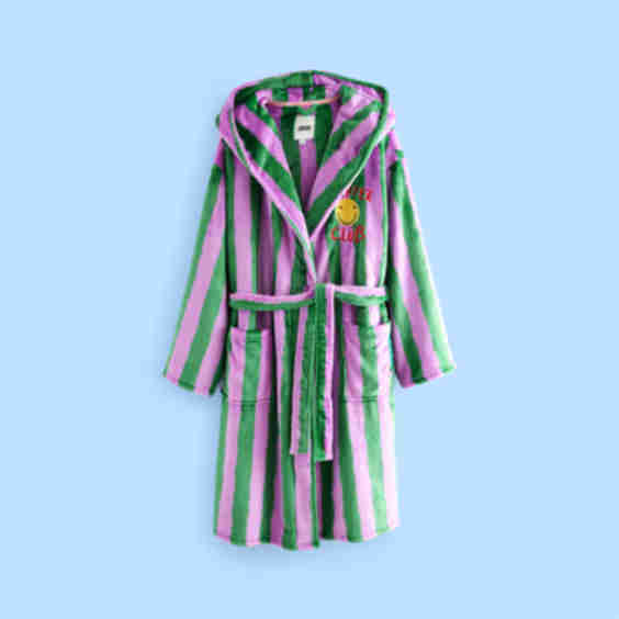 Coffee Club Fleece Robe
